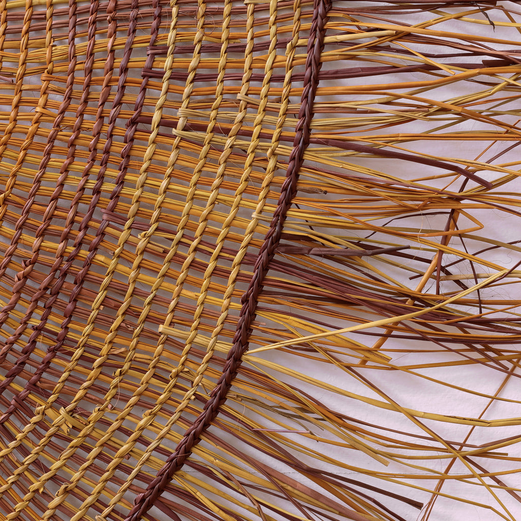 Aboriginal Artwork by Maureen Ali, Woven Mat, 160cm