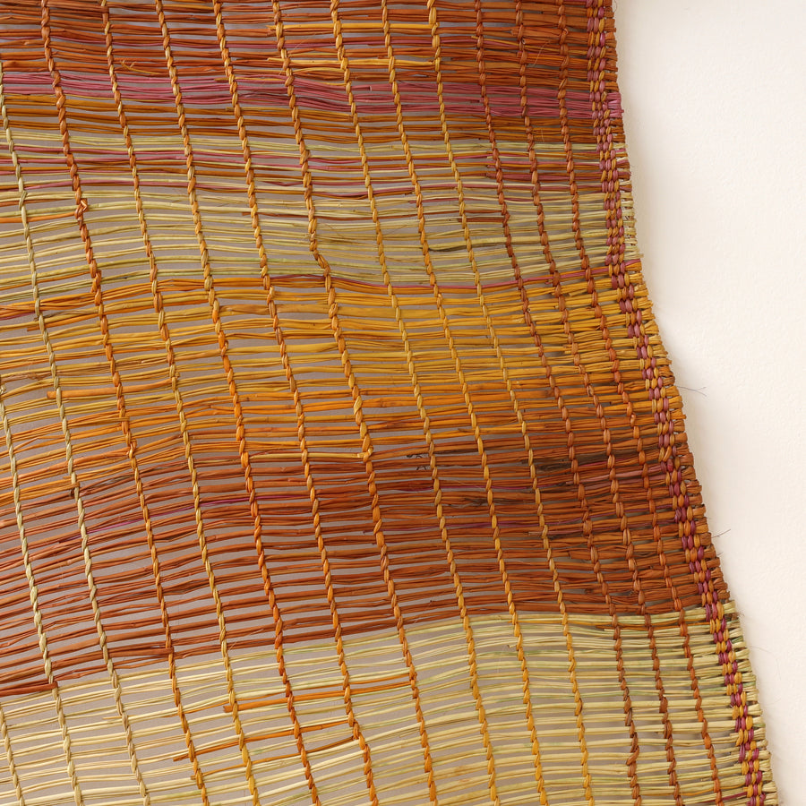 Aboriginal Artwork by Maureen Ali, Mun-dirra (fish fence), 265cm