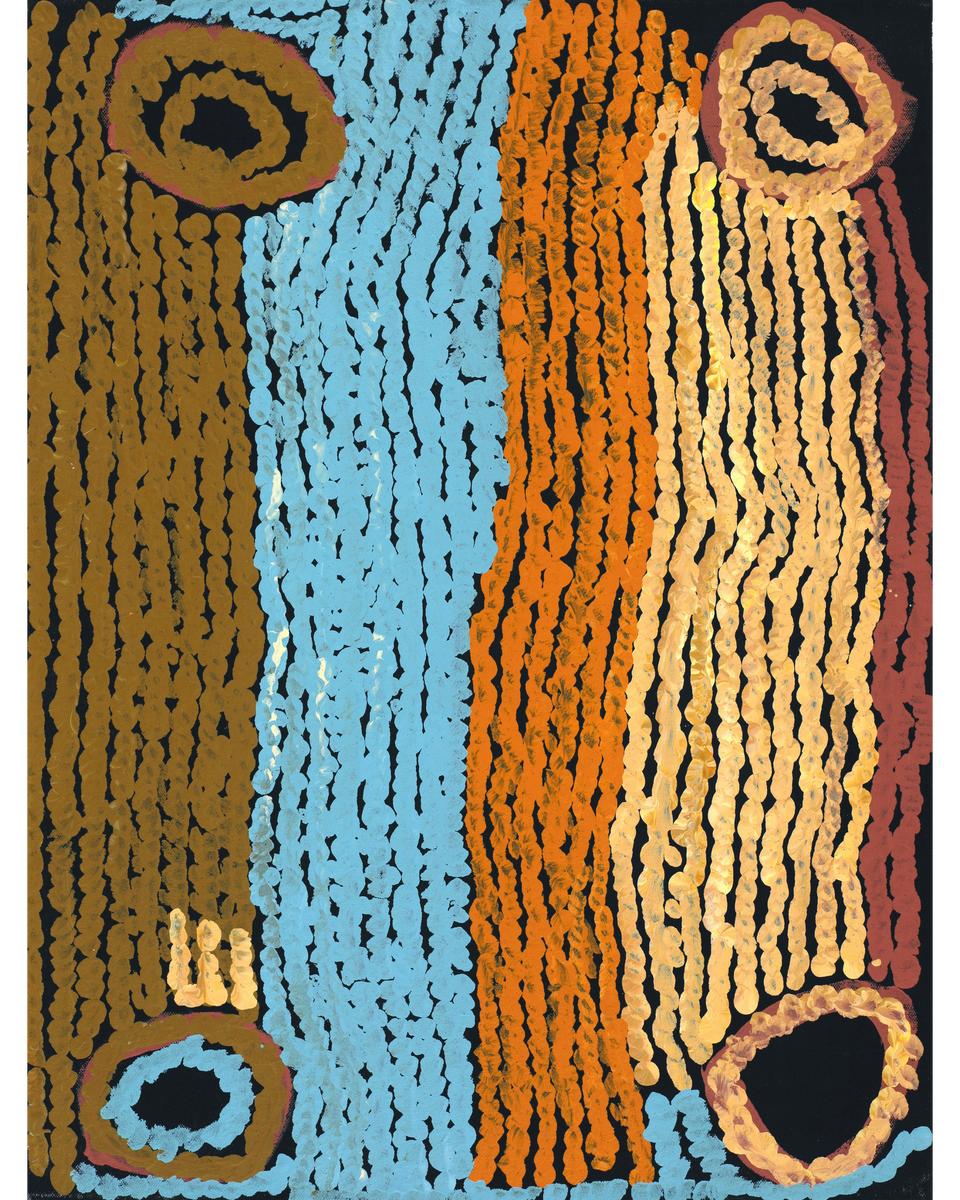 Aboriginal Artwork by May Mayiwalku (May Wokka) Chapman, Untitled, 61x46cm