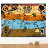 Aboriginal Artwork by May Mayiwalku (May Wokka) Chapman, Untitled, 61x46cm