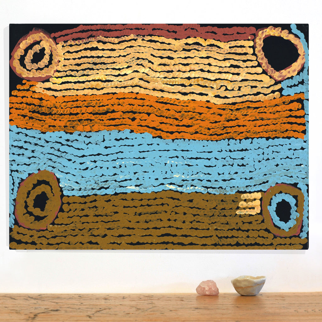 Aboriginal Artwork by May Mayiwalku (May Wokka) Chapman, Untitled, 61x46cm