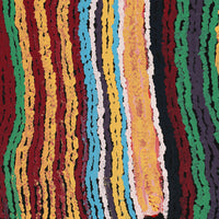 Aboriginal Artwork by Maywokka Chapman (Mayiwalku), Ggurra (home Country, camp), 76x46cm