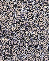 Aboriginal Artwork by Melinda Napurrurla Wilson, Lukarrara Jukurrpa, 107x76cm