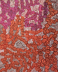 Aboriginal Artwork by Melinda Napurrurla Wilson, Lukarrara Jukurrpa, 76x61cm