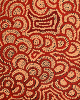 Aboriginal Artwork by Melinda Napurrurla Wilson, Lukarrara Jukurrpa, 61x30cm