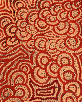 Aboriginal Artwork by Melinda Napurrurla Wilson, Lukarrara Jukurrpa, 61x30cm