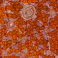 Aboriginal Artwork by Melinda Napurrurla Wilson, Lukarrara Jukurrpa, 76x46cm