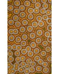 Aboriginal Artwork by Melissa Donegan, Donald Well, 101x61cm