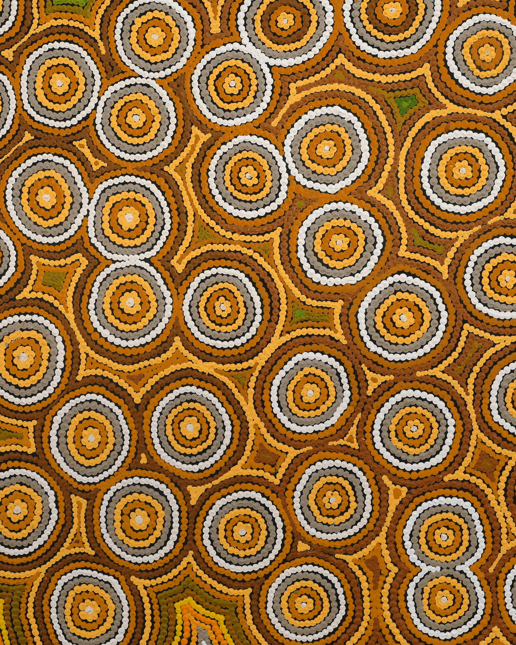 Aboriginal Artwork by Melissa Donegan, Donald Well, 101x61cm