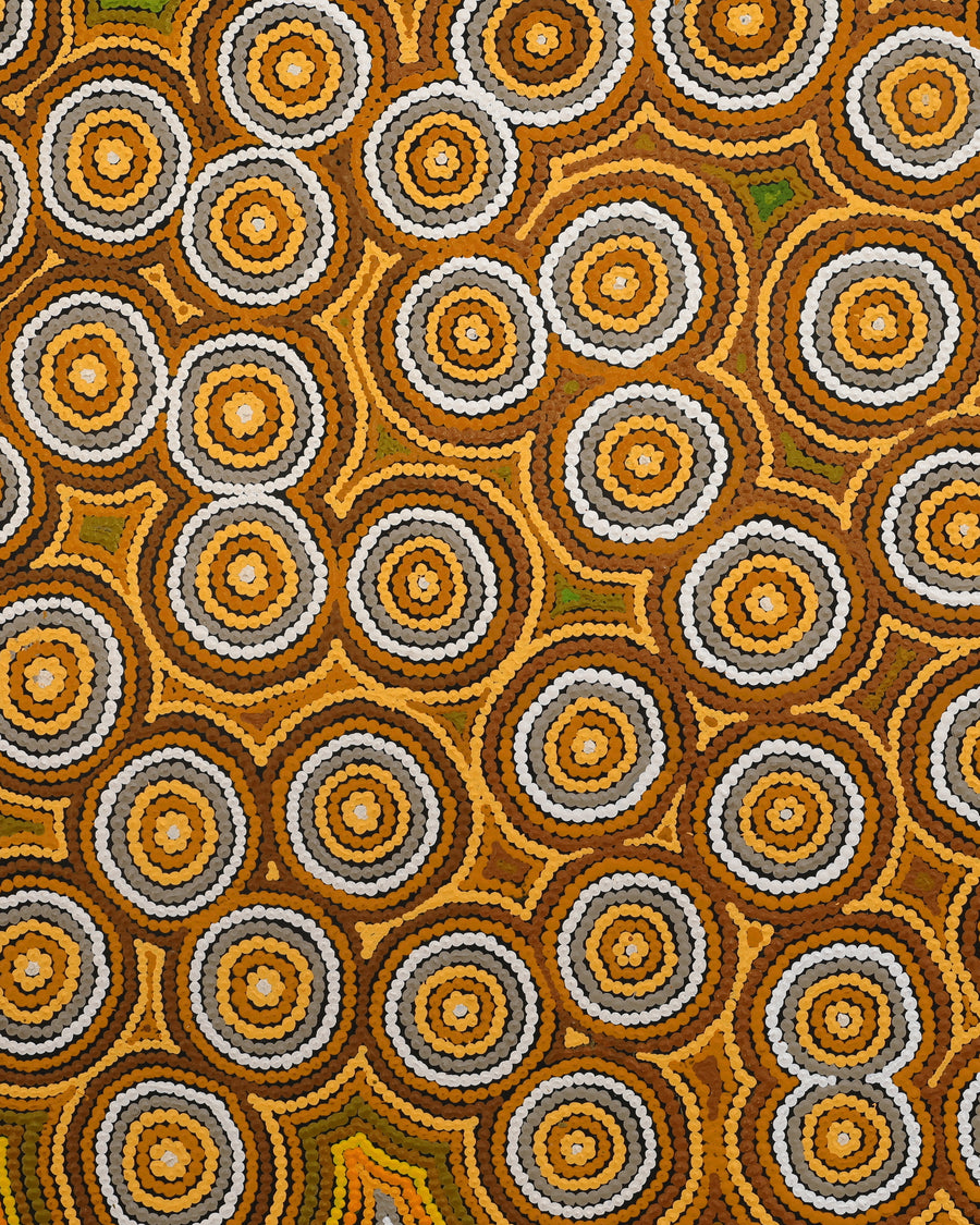 Aboriginal Artwork by Melissa Donegan, Donald Well, 101x61cm