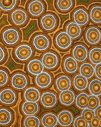 Aboriginal Artwork by Melissa Donegan, Donald Well, 101x61cm