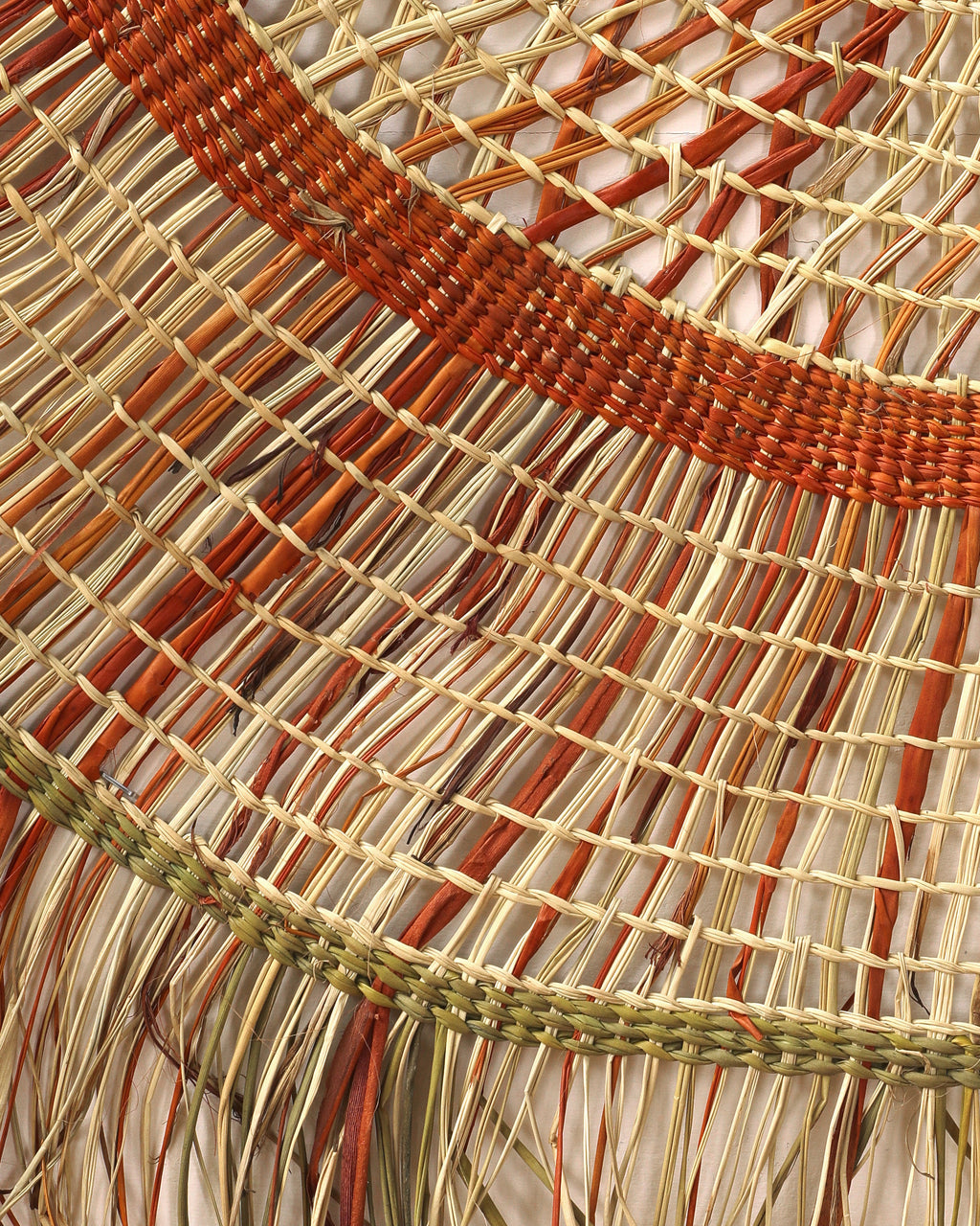 Aboriginal Artwork by Michelle Baker (Gularbanga), Woven Mat, 155cm