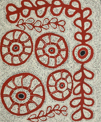 Michelle Inkamala, Ili (Desert fig tree), 60x50cm