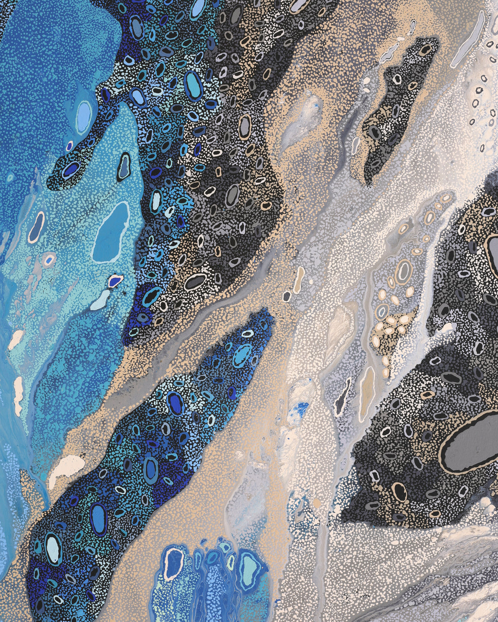 Michelle Lewis, Tjala Tjukurpa (Honey Ant Dreaming), 175x124cm