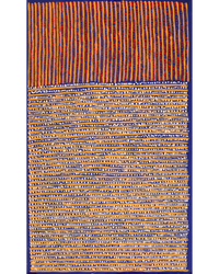 Aboriginal Artwork by Mitchell Japanangka Martin, Mina Mina Jukurrpa, 76x46cm