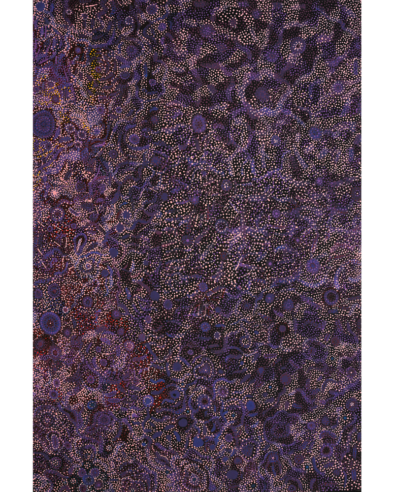 Aboriginal Artwork by Molly Brown, Untitled, 150x100cm