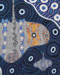 Mona Lewis, Sting Ray, 81x61cm