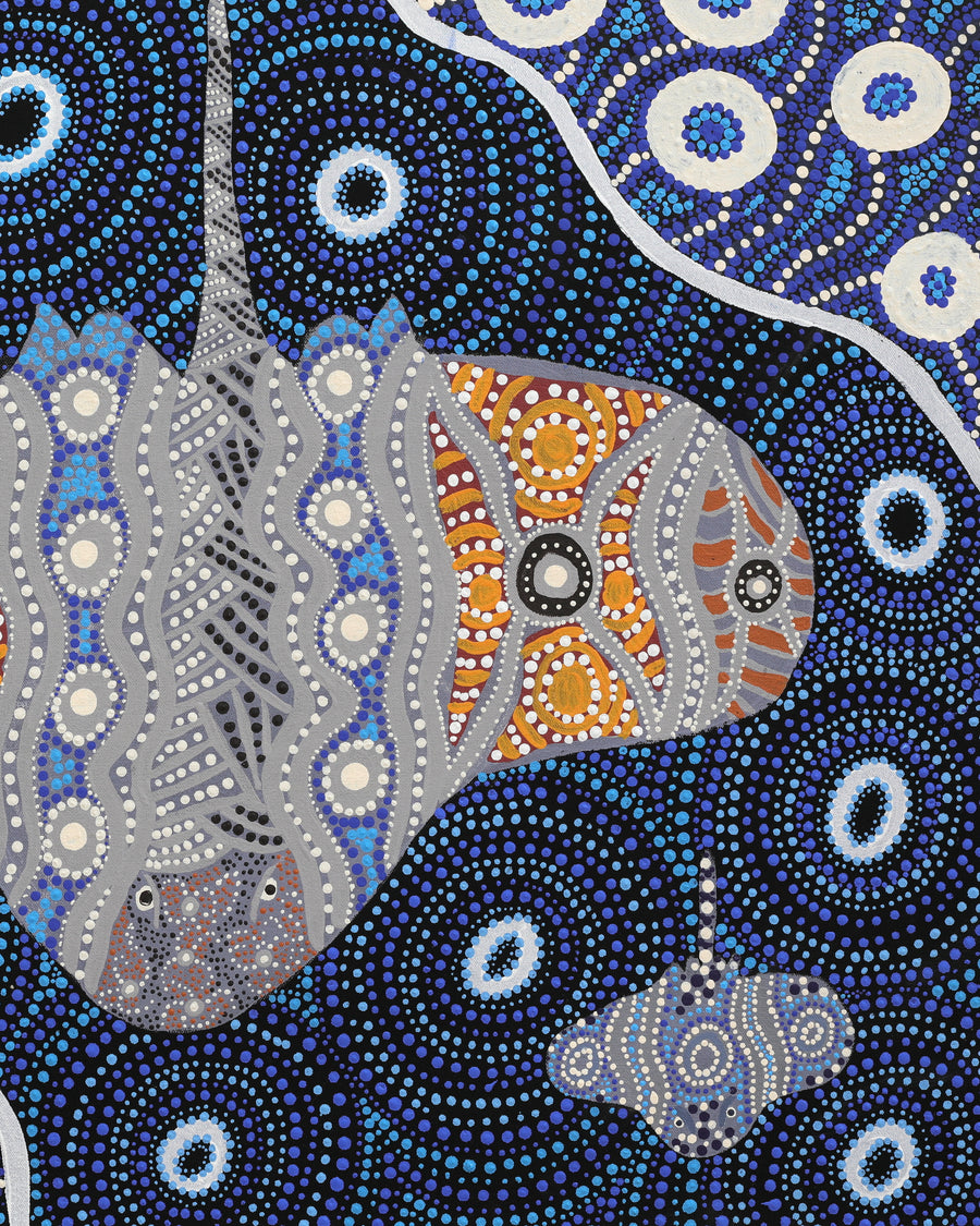 Mona Lewis, Sting Ray, 81x61cm