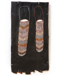 Muluymuluy Wirrpanda, Bol'pu (dilly bag), 67x38cm Bark