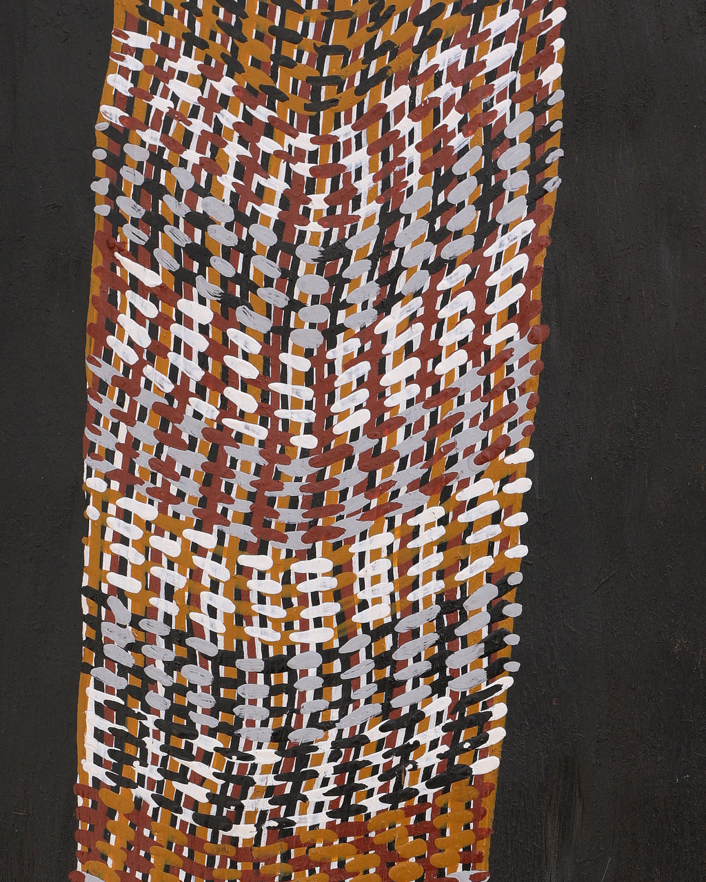 Muluymuluy Wirrpanda, Bol'pu (dilly bag), 67x38cm Bark