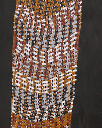 Muluymuluy Wirrpanda, Bol'pu (dilly bag), 67x38cm Bark