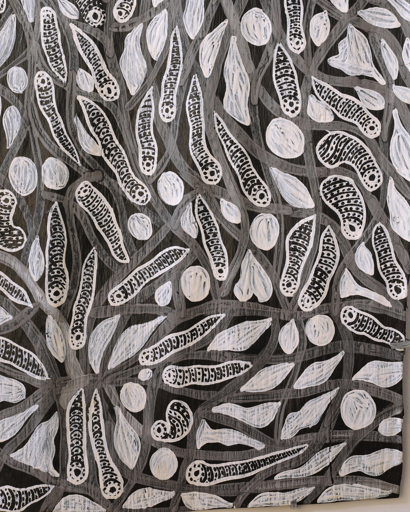 Muluymuluy Wirrpanda, Gathul - Mangroves, 88x54cm Bark