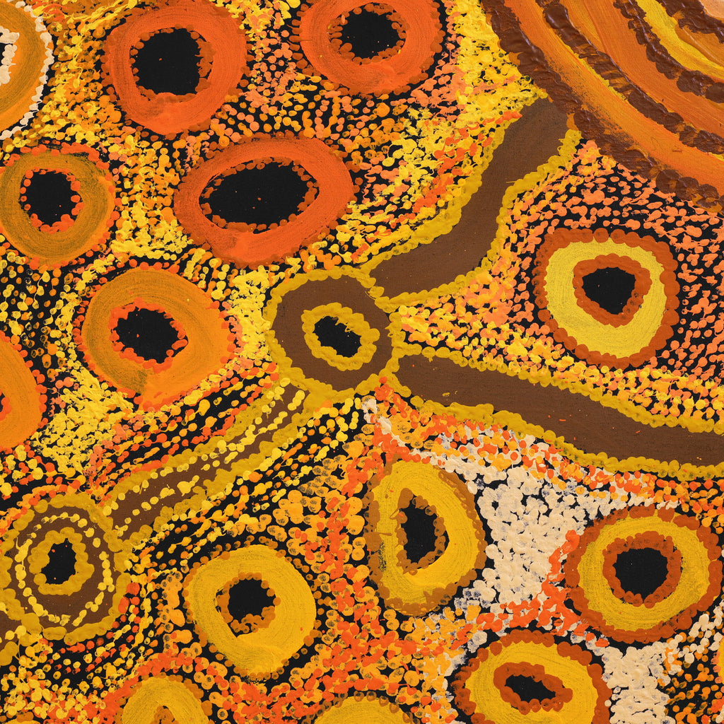 Myra Kumantjara, Minyma Kutjara, 197x197cm