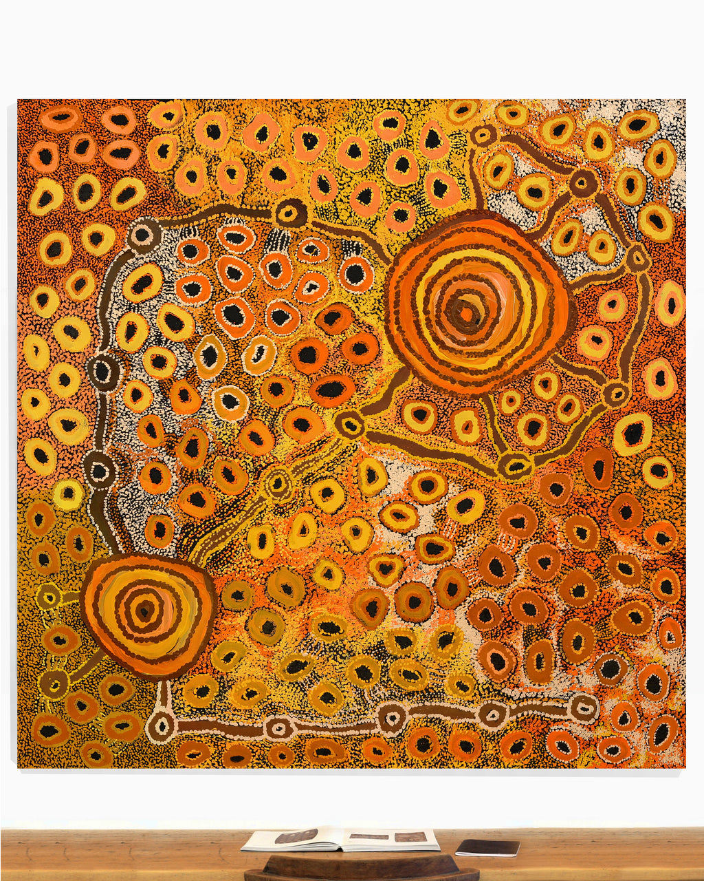Myra Kumantjara, Minyma Kutjara, 197x197cm