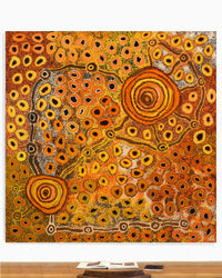 Myra Kumantjara, Minyma Kutjara, 197x197cm