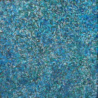 Aboriginal Artwork by Nola Napangardi Fisher, Purrpalanji (Skinny Bush Banana) Jukurrpa, 122x122cm