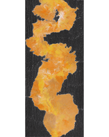 Aboriginal Artwork by Nancy Nungarrayi Collins, Mina Mina Jukurrpa, 107x46cm