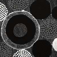 Aboriginal Artwork by Nancy Nungarrayi Collins, Mina Mina Jukurrpa (Mina Mina Dreaming), 30x30cm