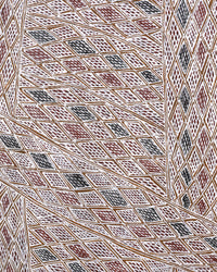 Aboriginal Artwork by Napurrawuy #2 Wunuŋmurra Djapana, Buyku, 70x34cm