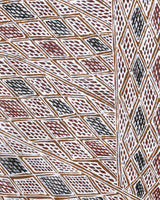 Aboriginal Art by Napurrawuy #2 Wunuŋmurra Djapana, Buyku, 70x34cm - ART ARK®