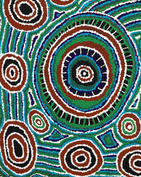 Aboriginal Artwork by Napurru Shirona Dunn, Piltati Tjukurpa, 81x61cm