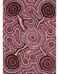 Aboriginal Artwork by Napurru Shirona Dunn, Piltati Tjukurpa, 61x43cm