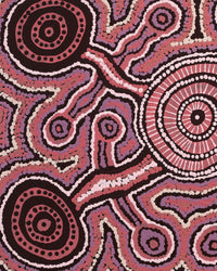 Aboriginal Artwork by Napurru Shirona Dunn, Piltati Tjukurpa, 61x43cm