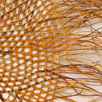 Aboriginal Artwork by Narelle Wilson, Woven Mat, 120cm