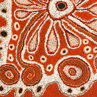 Aboriginal Artwork by Nurina Burton, Ngapari Tjukurpa, 91x71cm