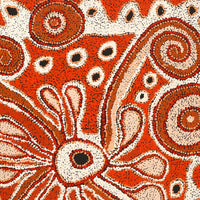 Aboriginal Art by Nurina Burton, Ngapari Tjukurpa, 91x71cm - ART ARK®