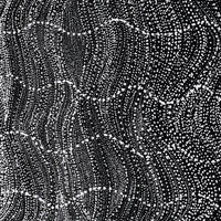 Aboriginal Artwork by Natasha Nakamarra Oldfield, Warna Jukurrpa (Snake Dreaming), 122x122cm