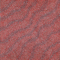 Aboriginal Artwork by Nathania Nangala Granites, Warlukurlangu Jukurrpa (Fire country Dreaming), 91x91cm