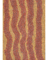 Aboriginal Artwork by Nathania Nangala Granites, Warlukurlangu Jukurrpa (Fire country Dreaming), 107x76cm