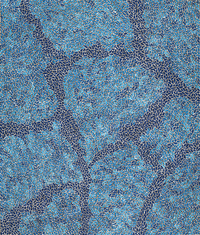 Aboriginal Artwork by Nathania Nangala Granites, Warlukurlangu Jukurrpa (Fire country Dreaming), 107x91cm