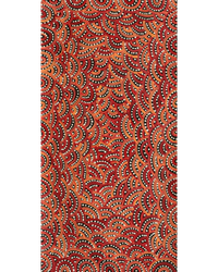 Aboriginal Artwork by Nathania Nangala Granites, Warlukurlangu Jukurrpa (Fire country Dreaming), 61x30cm
