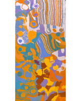 Aboriginal Artwork by Ngamaru Bidu, Wantili, 152x76cm