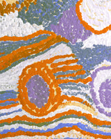 Aboriginal Artwork by Ngamaru Bidu, Wantili, 152x76cm