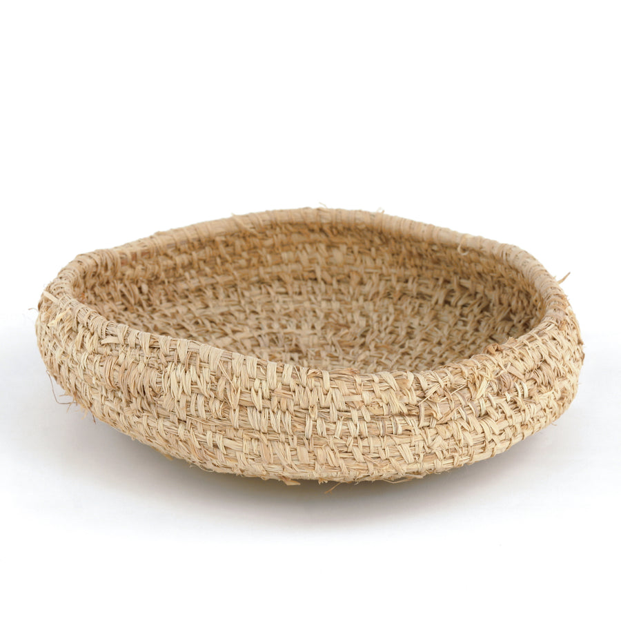 Aboriginal Artwork by Nita Williamson - 37cm Tjanpi Basket