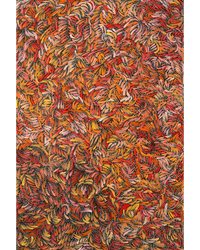 Aboriginal Artwork by Nola Napangardi Fisher, Purrpalanji (Skinny Bush Banana) Jukurrpa, 91x61cm