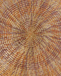 Aboriginal Artwork by Nola Garrba, Woven Mat, 207cm